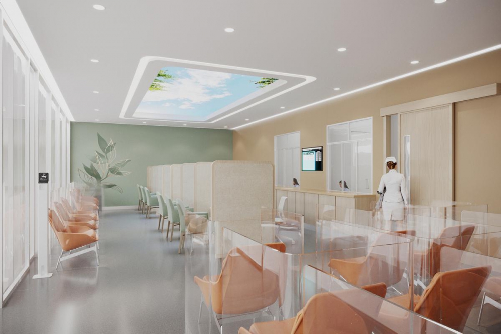 Blood Bank at Ramathibodi Hospital, Yothi Medical Innovation District (YMID)<br><span class="port-text-by">(Design Competition 2021)</span>