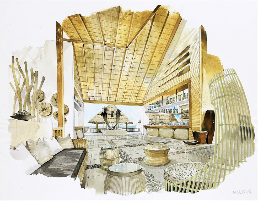 LeoDesignGroup Interior Design Services Concept Sketch 17